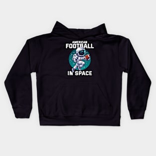 American Football Space - Play with Astrooo Kids Hoodie